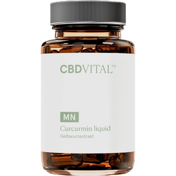 CBD VITAL Течен куркумин - 60 капсули