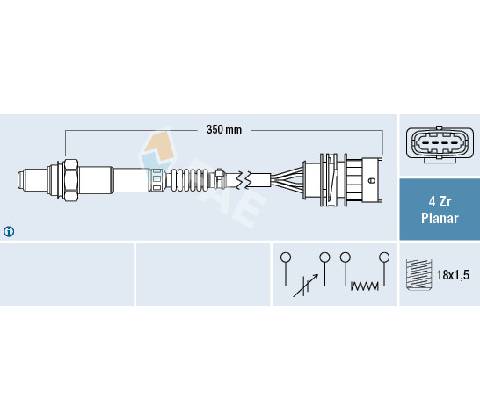 Lambda sonda FAE 77498