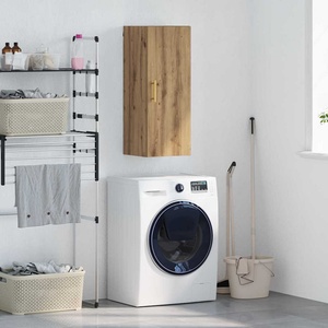 vidaXL Стенен шкаф Дъб 34, 5 x 34 x 90 см Инженерна дървесина (882605)