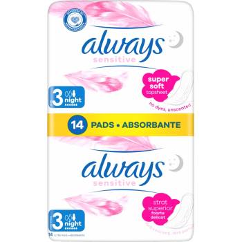 Procter & Gamble Превръзки Always (14 бр. /фол) Ultra Sen Night