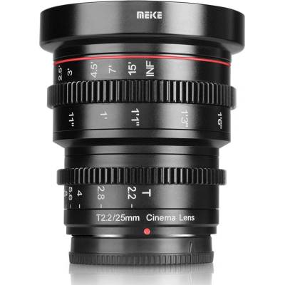 Meike Кино обектив Meike MK 25mm T2.2 за Sony E