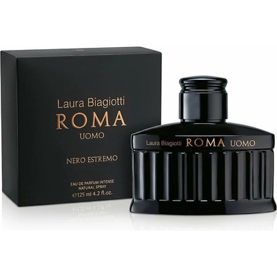 Laura Biagiotti Roma Uomo Nero Estremo Intense parfumovaná voda pánska 125 ml