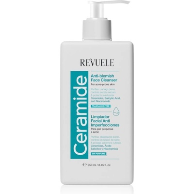Revuele Ceramide Anti-Blemish Face Cleanser čistiaci gél pre problematickú pleť akné 250 ml