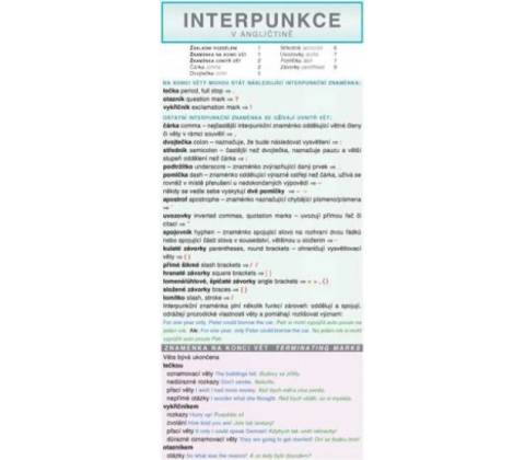 Interpunkce v angličtině