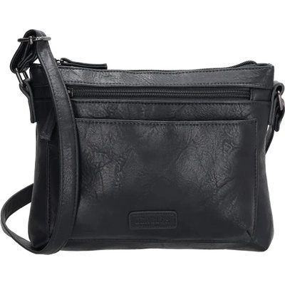 Tmavomodrá prešívaná crossbody kabelka „Nataly”