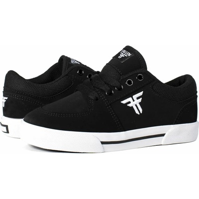 FALLEN обувки на децата fallen - Патриот - Черно / бели - fjj1za01 ЧЕРНО-БЕЛИ
