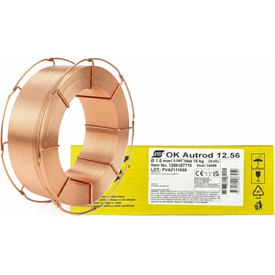 Esab OK Autrod 12.56 Ø 1 mm 18 kg cívka
