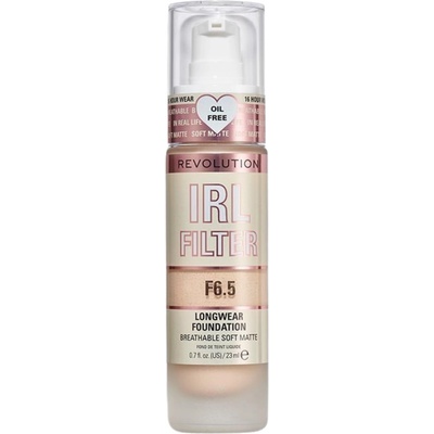 Makeup Revolution Дълготраен фон дьо тен IRL Filter, F6.5, 23 ml