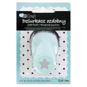 DALPRINT Decorative hole punch star 1, 6cm