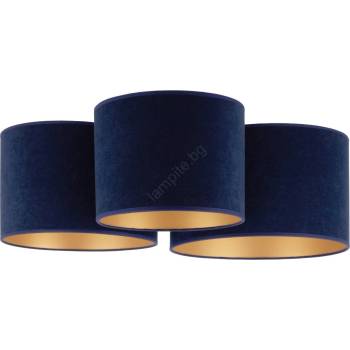 Image 1 of Duolla - Плафон ROLLER TRIO 3xE27/60W/230V син (DU600392)