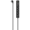 Hama 4 Plug + 3 USB 1,4 m Switch (223194)