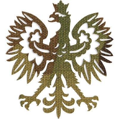 Nášivka M-Tac Polski orzel - multicam