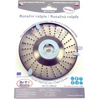 Roto Kruna Rotační rašple 115 x 22,2 mm ROTO11525