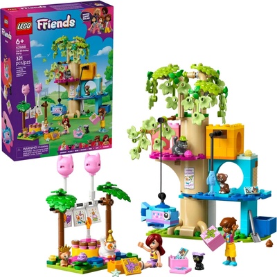 LEGO® Friends 42666 Mačacia narodeninová oslava a domček na strome