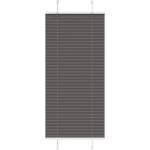 vidaXL Плисирана щора черна 55x150 cm Ширина на плата 54, 4 cm (4015134)