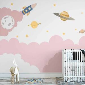 Art Gift Decor Фототапет - Розов космос