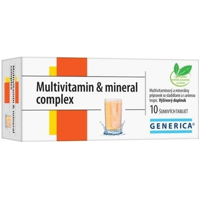 Generica Multivitamin & mineral complex 10 ks