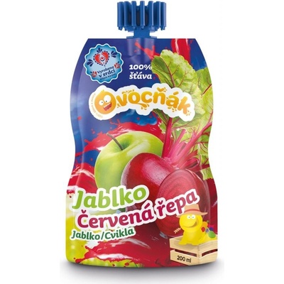 Ovocňák Mušt jablko a červená repa 200ml