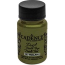 Akrylové barvy Cadence Dora Metalic zlatozelená