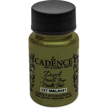 Akrylové barvy Cadence Dora Metalic zlatozelená
