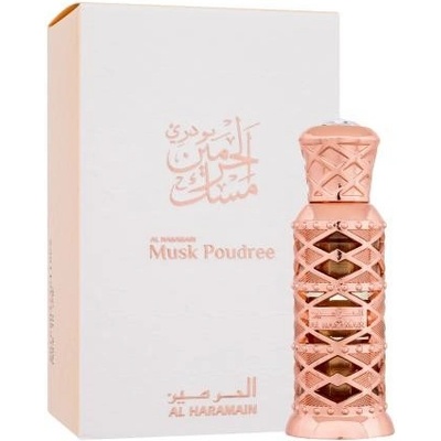 Al Haramain Musk Poudree parfémovaný olej unisex 12 ml