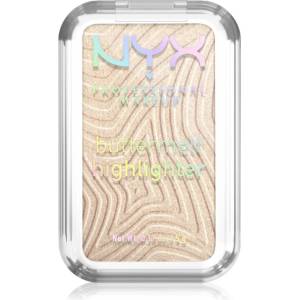 NYX Professional Makeup Buttermelt Highlighter озарител цвят bright & butta 05 5 гр
