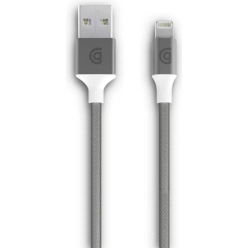 Griffin Premium Lightning to USB Cable - изключително здрав USB кабел за устройства с Lightning порт (300 см) (сребрист)