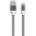 Griffin Premium Lightning to USB Cable - изключително здрав USB кабел за устройства с Lightning порт (300 см) (сребрист)