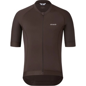 straede Фланелка с къс ръкав за колоездене straede Aerlig Pro Jersey Cycling jersey - Espresso (056-4257-0114)