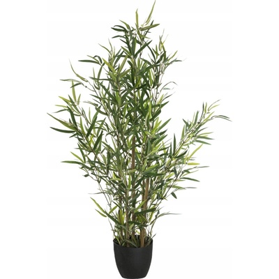 Atmosphera Umělá rostlina BAMBUS, černý květináč, 90 cm