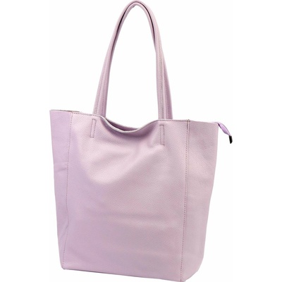 Luka dámska kožená kabelka veľký shopper lila A4 26-084 DOLLARO