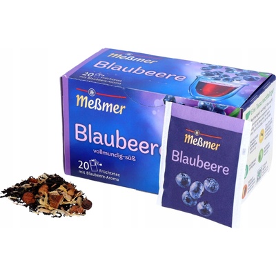 Messmer Jahodový 20 vrecúšok 45 g