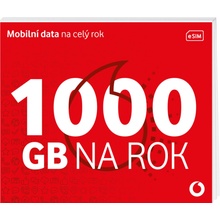 Vodafone 1000 GB SIM (data na rok) Forma SIM: eSIM