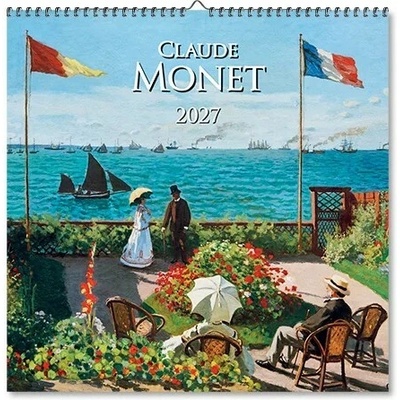 Spektrum grafik Nástenný Claude Monet slovenské menné kalendárium 2027
