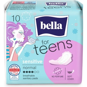 Bella For Teens Ultra Sensitive дамски превръзки 10 бр (BE-013-RW10-W14)
