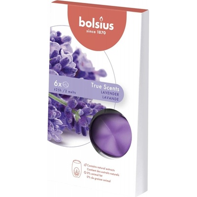 Bolsius Aromatic 2.0 True Sents Vosk Lavender 6 ks