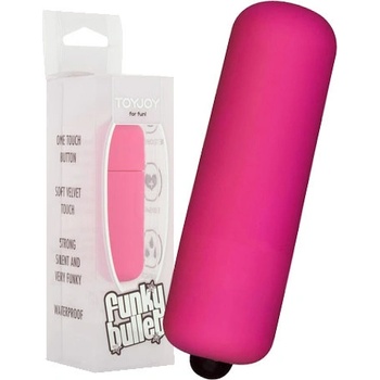 Vibrátor FUNKY BULLET žltý