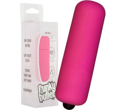 Vibrátor FUNKY BULLET žltý