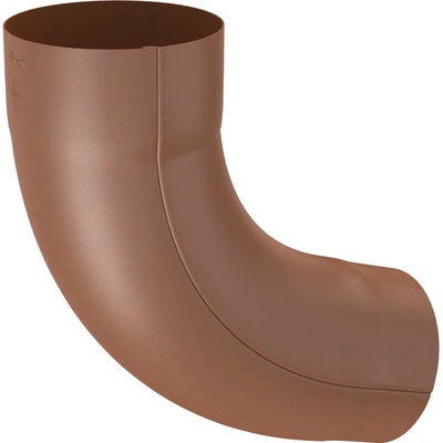 Zambelli Koleno 72° 100 mm falcované RAL 8004 cihlově červená