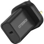 OtterBox OB стандартно UK зарядно за контакт 20W/- 1x USB-C 20W USB-PD черно (78-81344)