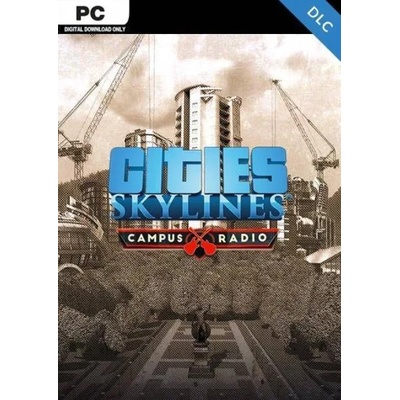 Игра Cities: Skylines - Campus Radio за PC Steam, Електронна доставка