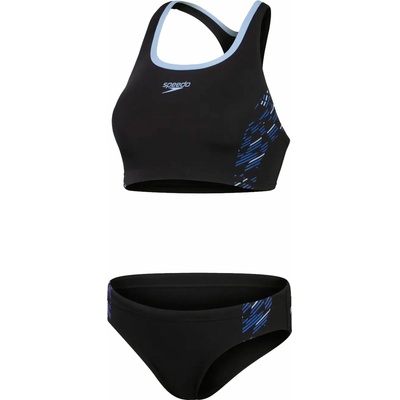 Speedo PLACEMENT 2 PIECE čierna modrá
