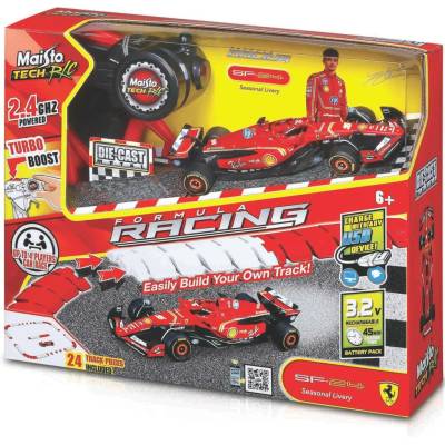Maisto Tech RC Formula Racing se závodní dráhou 1:41 Ferrari SF-24 č. 16 Leclerc