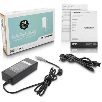 Movano Зарядно за лаптопи Lenovo, 90W / 20V / 4, 5A / 7, 9mm x 5, 5mm (ZZ/LEN2045)