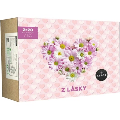 Leros Z Lásky 3 druhy čajov po 20 vrecúšok