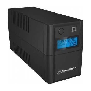 PowerWalker UPS със синусоидален изход, PowerWalker, 480 W, черен