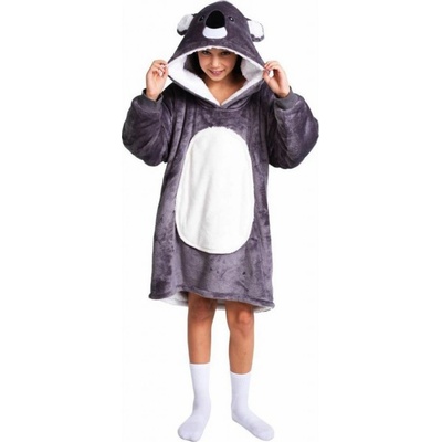 Koala Cozy Noxxiez CH324 hřejivá televizní mikinová deka s kapucí