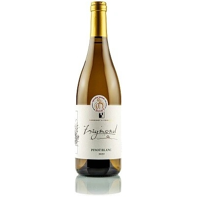 Vinárstvo Zsigmond Pinot blanc akostné suché biele 2022 12,5% 0,75 l (čistá fľaša)
