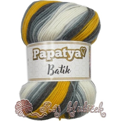 Příze Kamgarn Papatya Batik 045