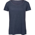 B&C Collection B&C TRIBLEND / Дамска тениска - тъмносиня XS (01TW56c0800)